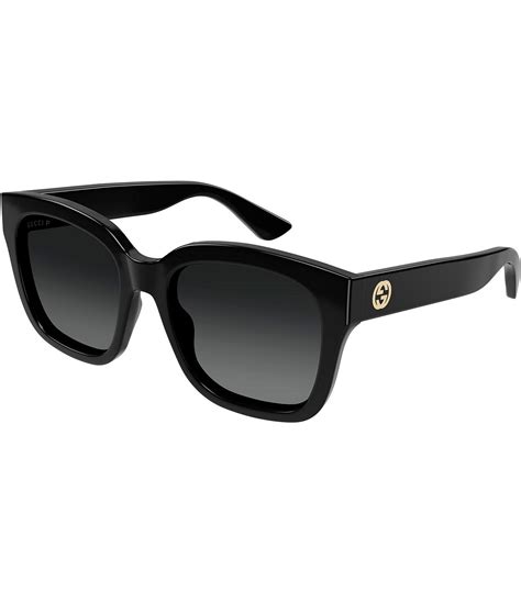 gucci 54mm round sunglasses|Gucci minimal 54mm square sunglasses.